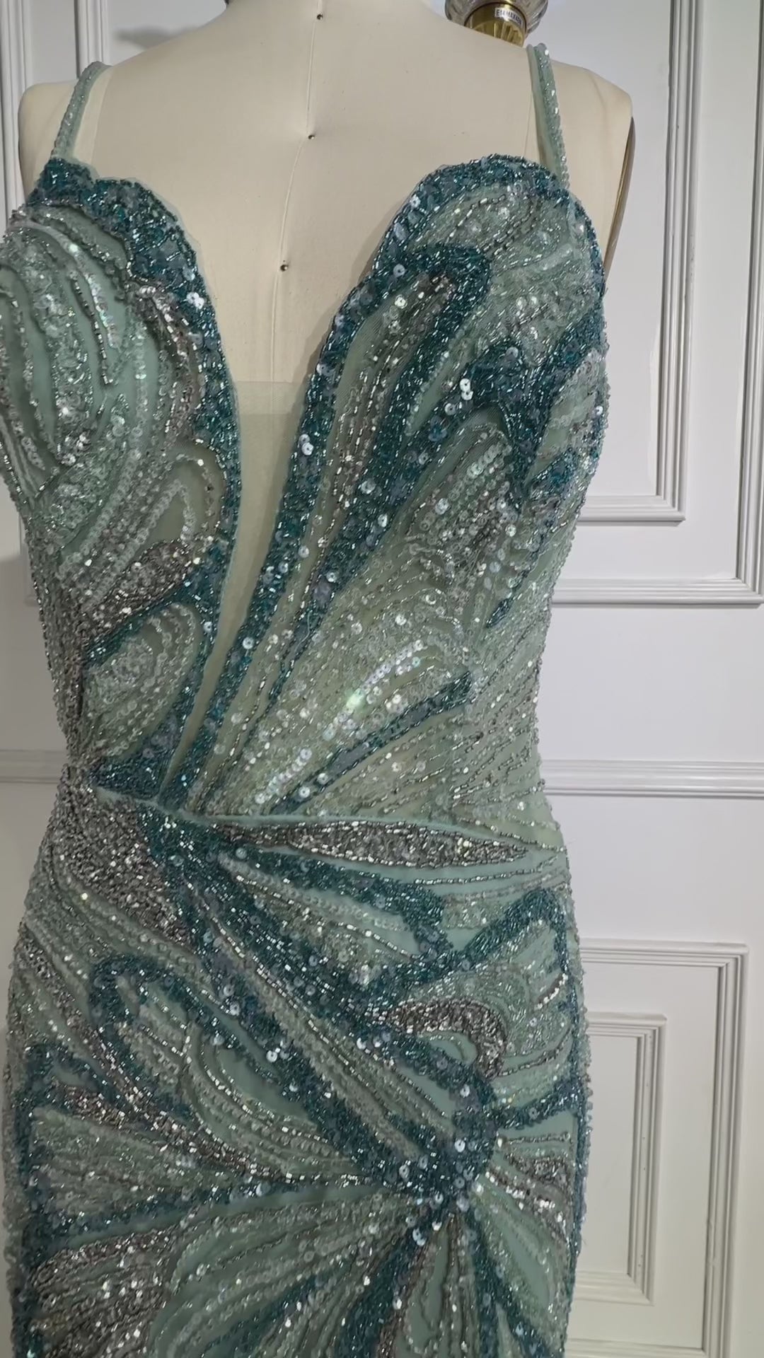 Luxury Mermaid Evening Dress with Split LA72480A