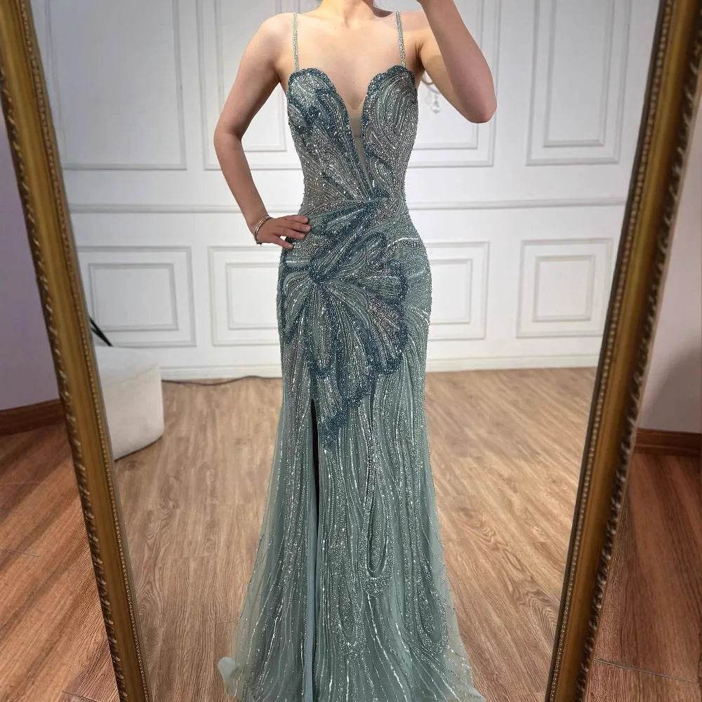 Luxury Mermaid Evening Dress with Split LA72480A
