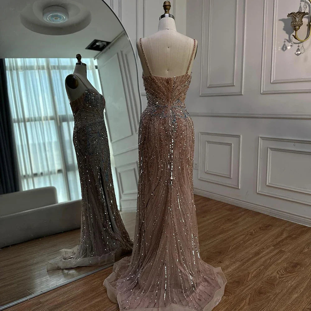 Luxury Mermaid Evening Dress with Split LA72480A