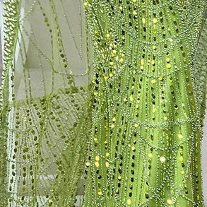 Luxury Arabic Mermaid Evening Dress with Cape Sleeves Plus SizeLA72590A
