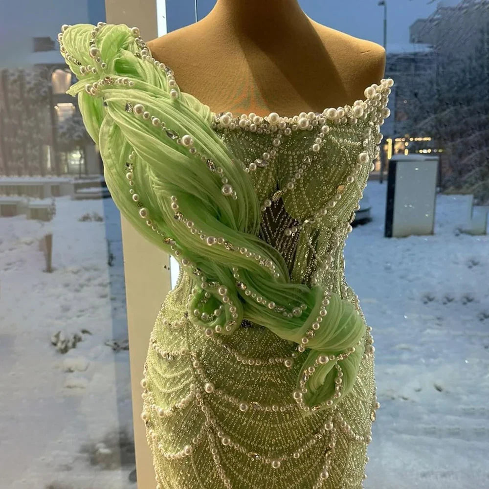 Luxury Designer Mermaid Evening Dresses Gowns For Formal Occasion LA72898