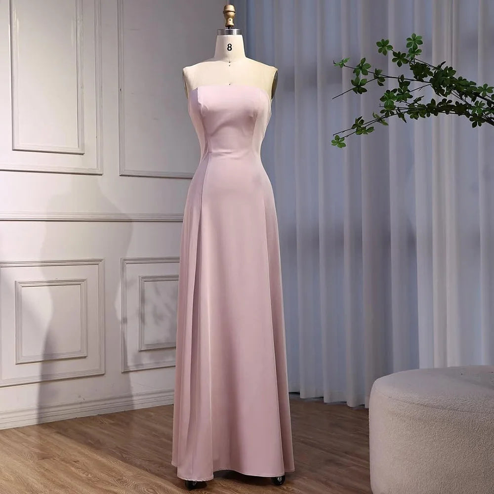 Elegant High Neck Evening Dress with Crystals and Long Cape LA73068