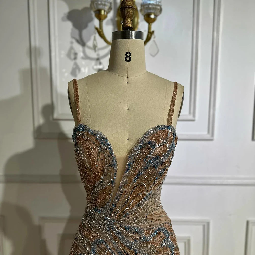 Luxury Mermaid Evening Dress with Split LA72480A