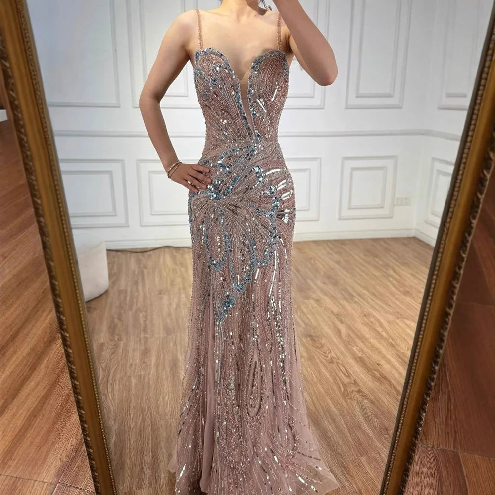 Luxury Mermaid Evening Dress with Split LA72480A