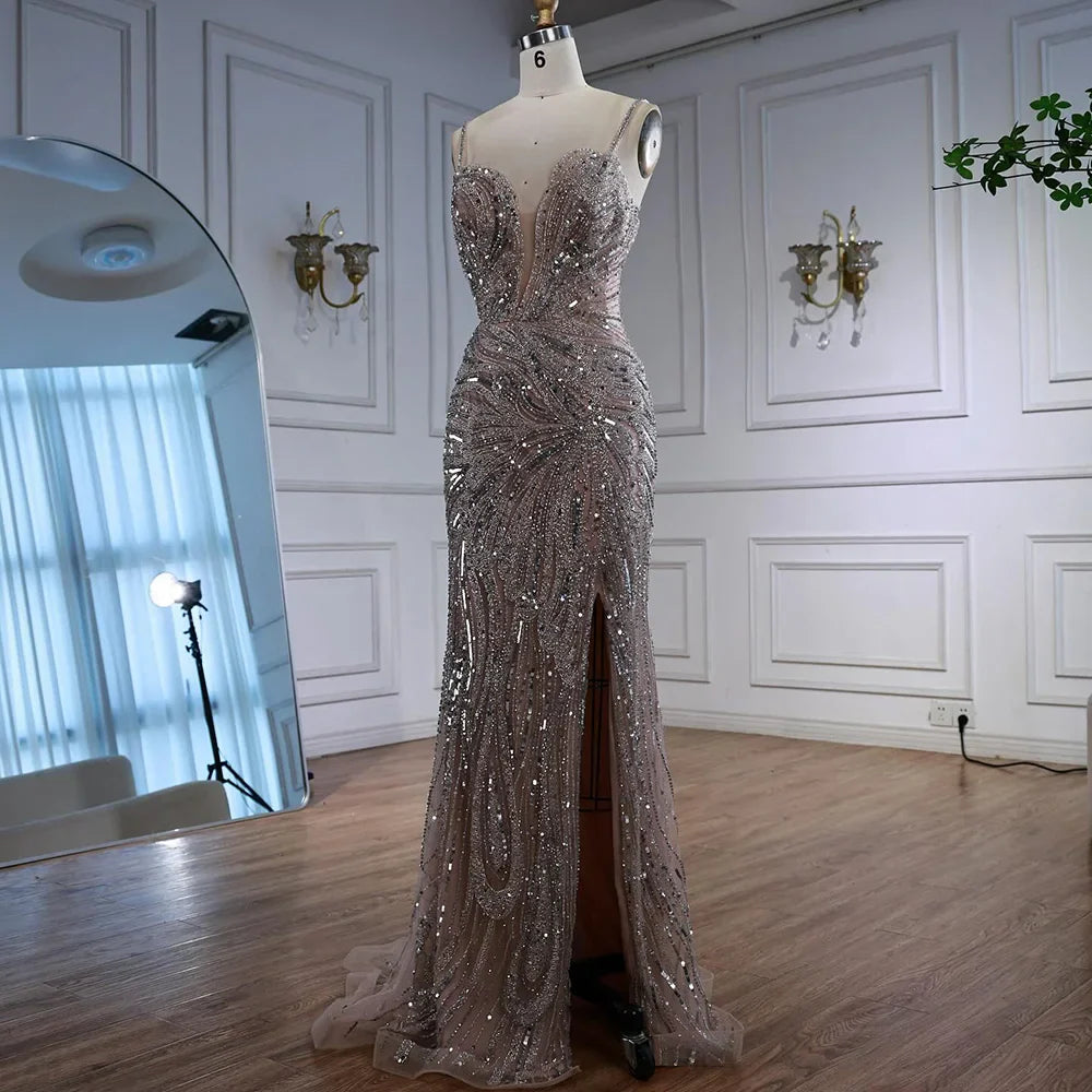 Luxury Mermaid Evening Dress with Split LA72480A