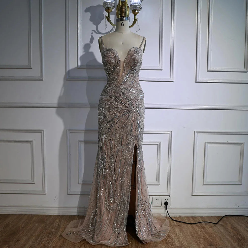 Luxury Mermaid Evening Dress with Split LA72480A