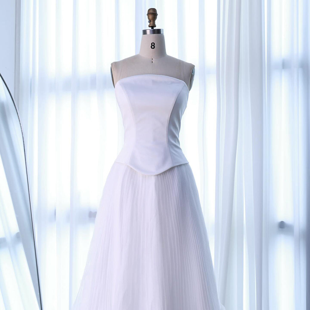 Elegantes Abendkleid in Salbeigrün mit 3D-Blumen in A-Linie LA72913