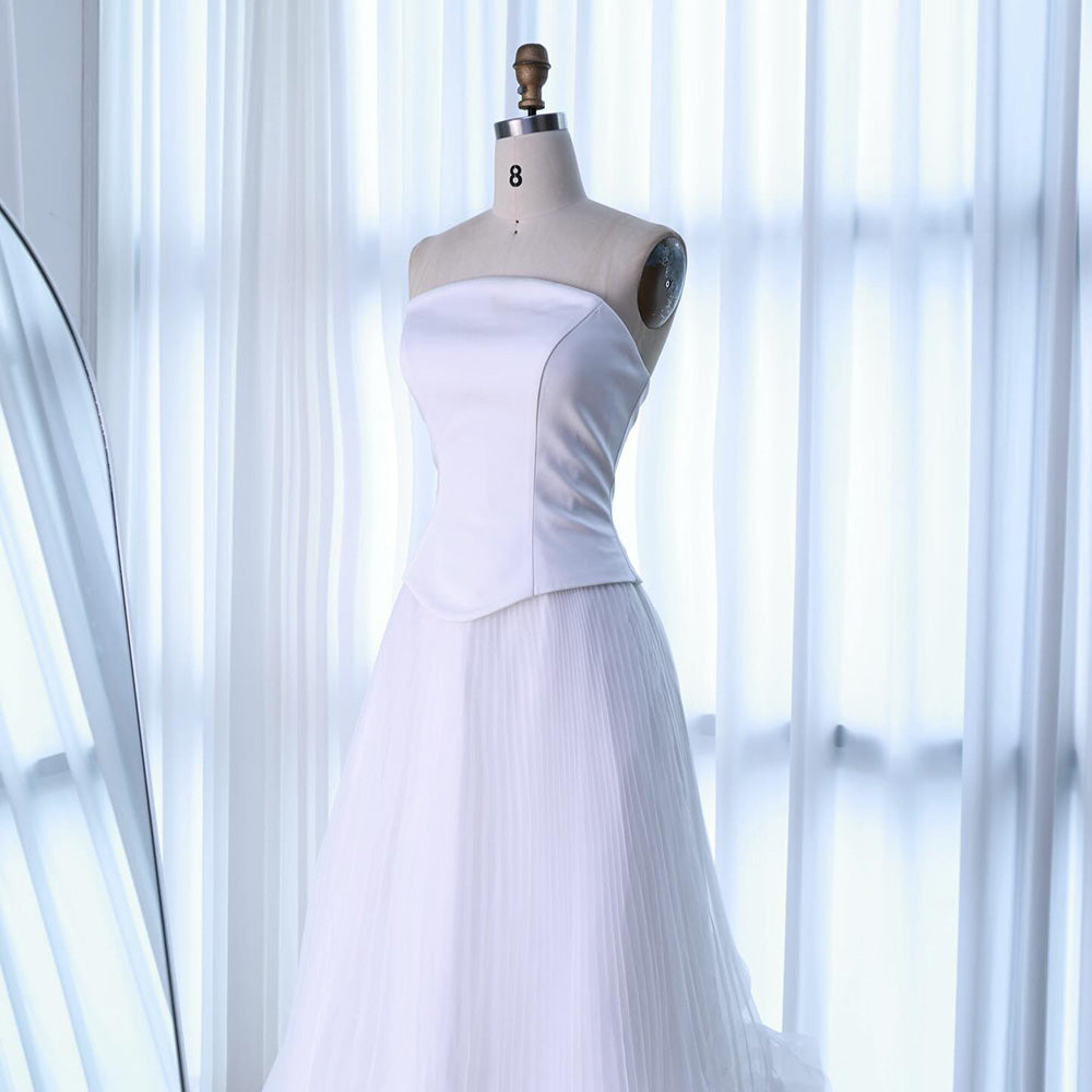 Elegantes Abendkleid in Salbeigrün mit 3D-Blumen in A-Linie LA72913