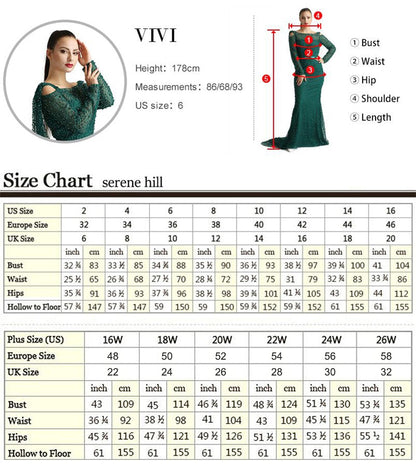 Serene Hill Blue Halter Sleeveless Mermaid Elegant Overskirt Beaded Evening Gown 2025 Formal Party Dresses For Women LA72054