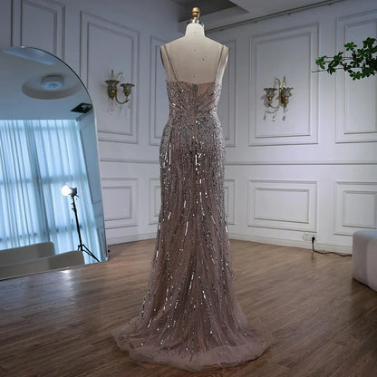 Luxury Mermaid Evening Dress with Split LA72480A