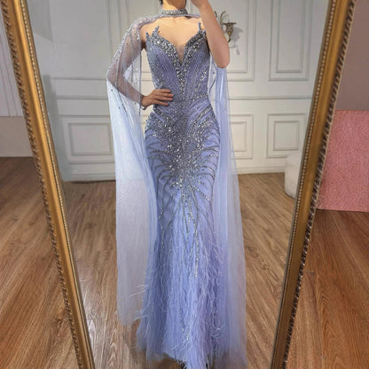 Luxury Designer Evening Dresses Mermaid Gowns for Formal Occasion LA72882
