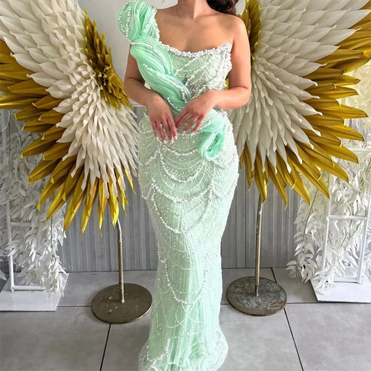 Luxury Designer Mermaid Evening Dresses Gowns For Formal Occasion LA72898