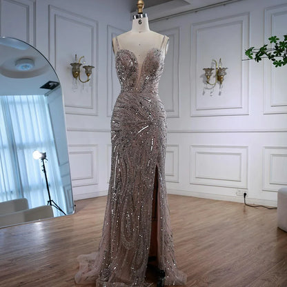 Luxury Mermaid Evening Dress with Split LA72480A