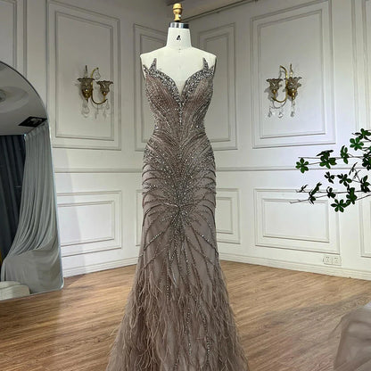 Luxury Designer Evening Dresses Mermaid Gowns for Formal Occasion LA72882